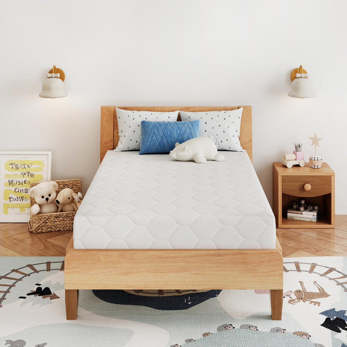 5 Inch Twin Size Memory Foam Mattress G451127