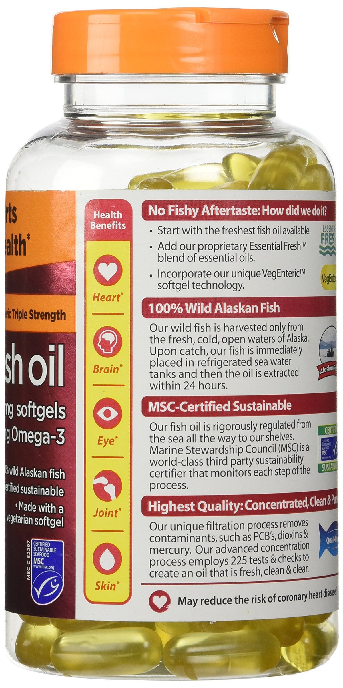 Triple Strength Fish Oil 1400mg 150 Ct X103075