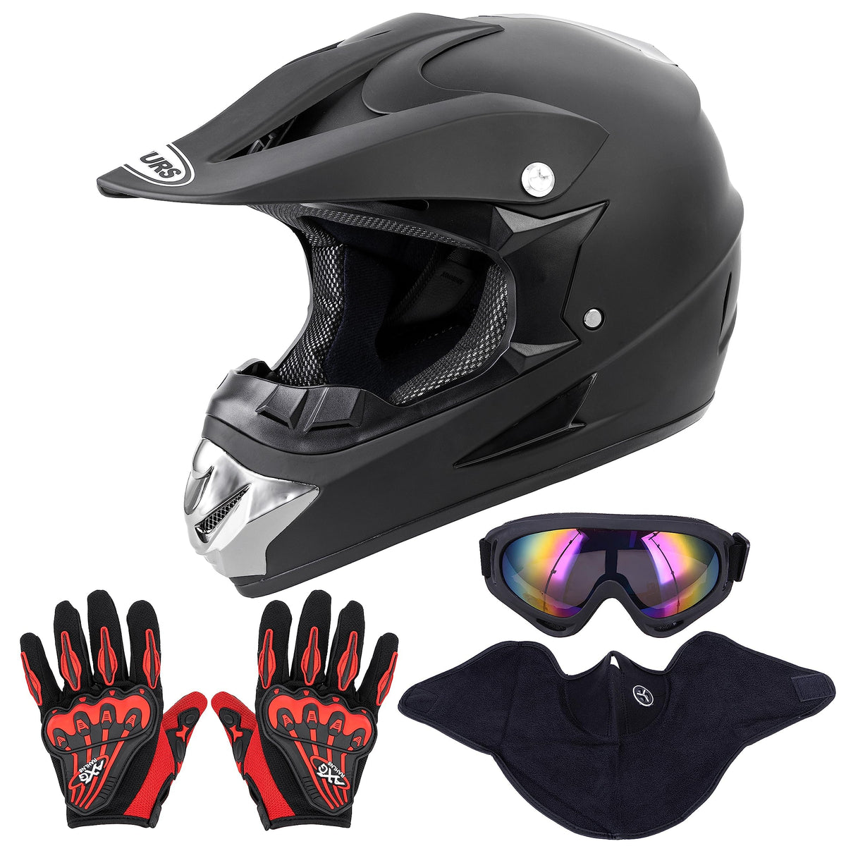 Full Face DOT Approved Adult Motocross Helmet E135